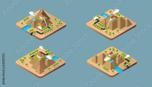 House top mountain view all