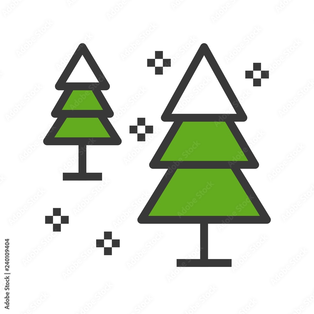 Winter vector, Chirstmas related filled style icon editable outline icon Winter vector, Chirstmas related filled style icon editable outline icon