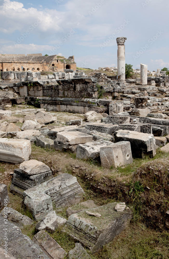 Theatre in Hierapolis Theatre in Hierapolis