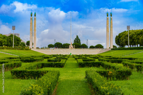 The Edward VII Park is a public park in Lisbon, Portugal photo