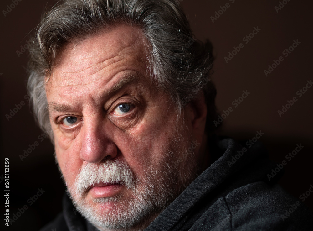 Portrait of Caucasian man Portrait of Caucasian man