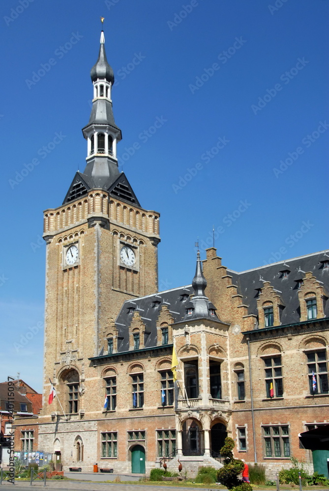 Ville de Bailleul, département du Nord, France Ville de Bailleul, département du Nord, France