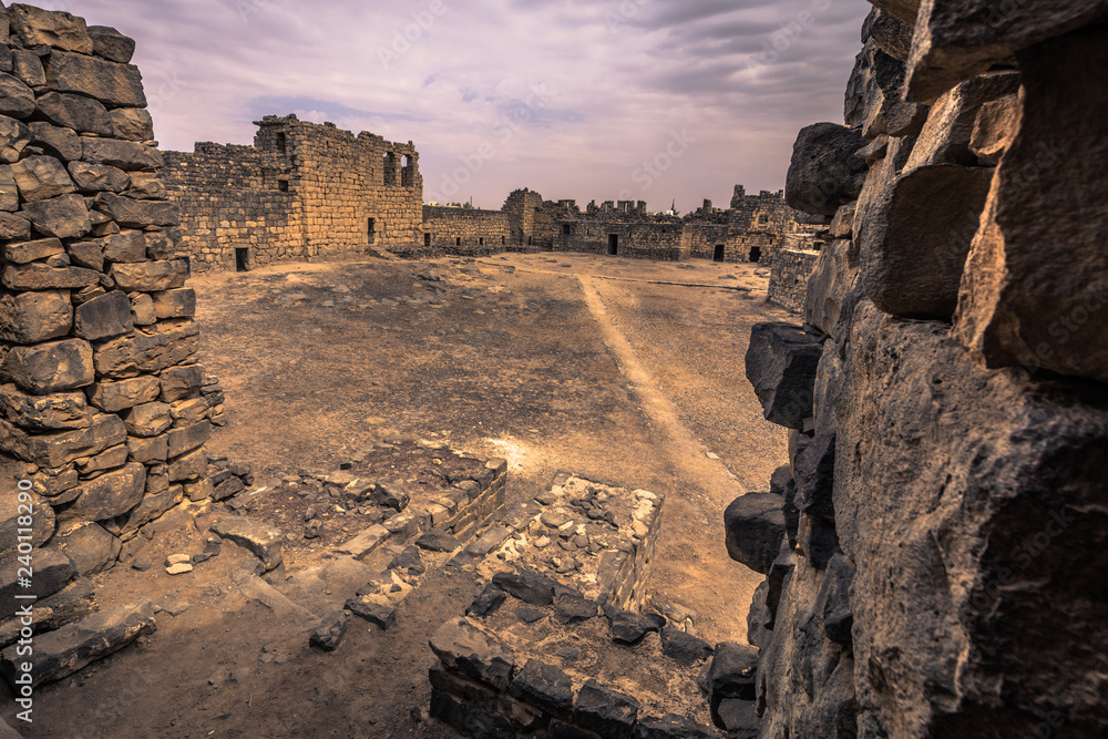 Qasr al Azraq September 30, 2018 Ancient castle of Qasr al Azraq in