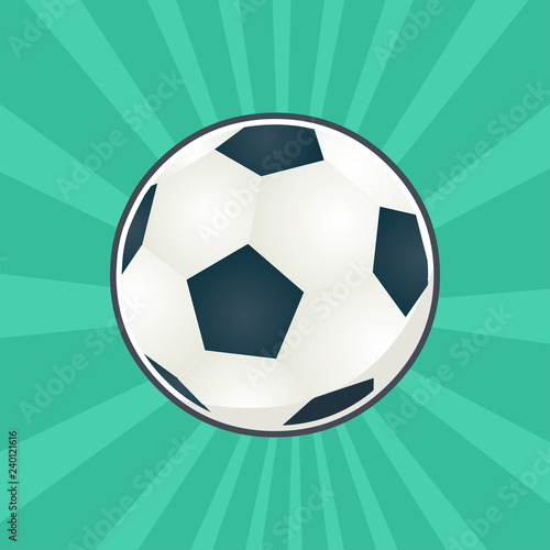 soccer ball vector illustration
