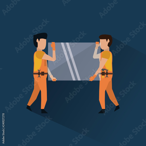 Construction worker avatar