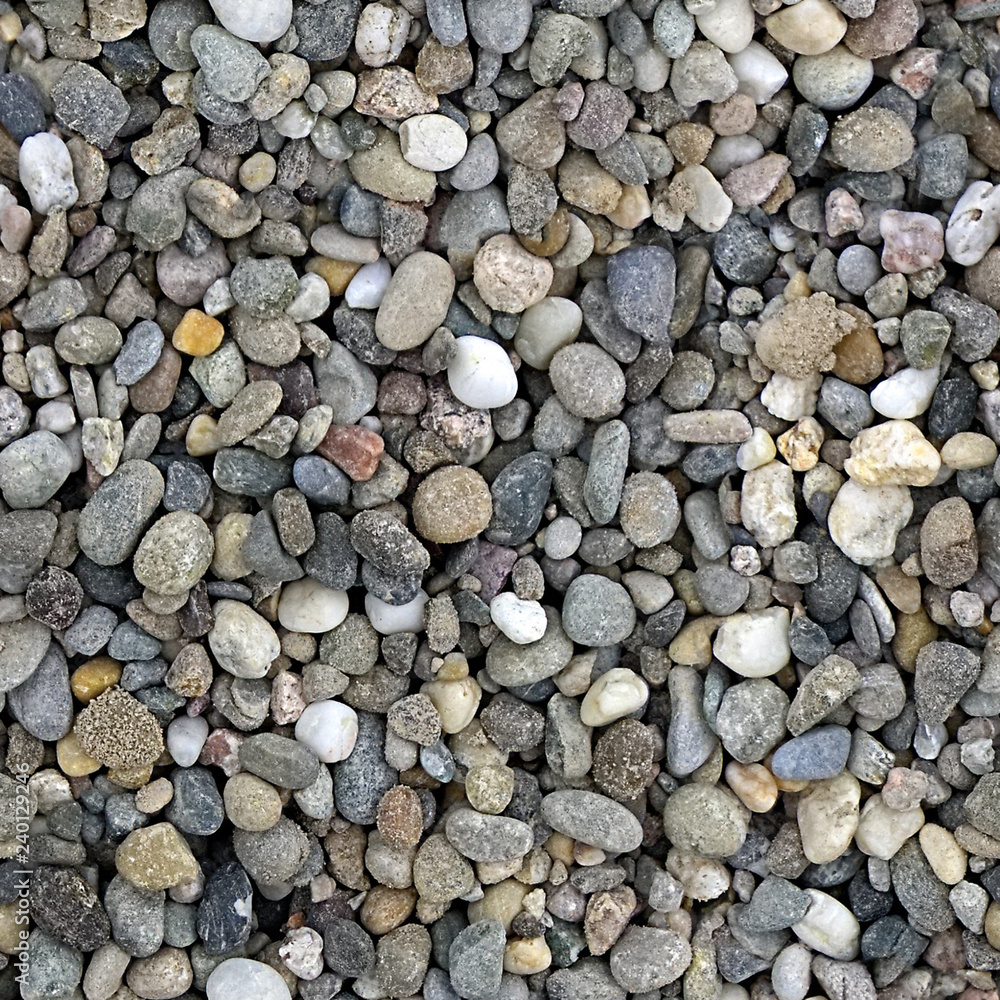Seamless texture of stones of different sizes Seamless texture of stones of different sizes