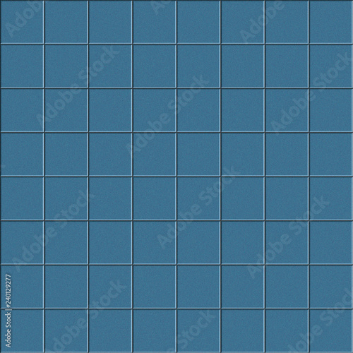 Seamless texture of blue tiles of good quality