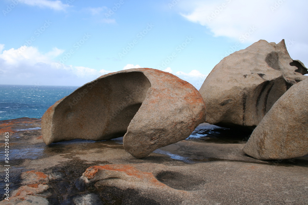 Remarkable Rock at Flinders Chase National Park, Kangaroo Island, South Australia Remarkable Rock at Flinders Chase National Park, Kangaroo Island, South Australia