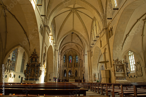 Kirchenschiff des St. Paulus-Domes, Münster, Westfalen, Deutschland