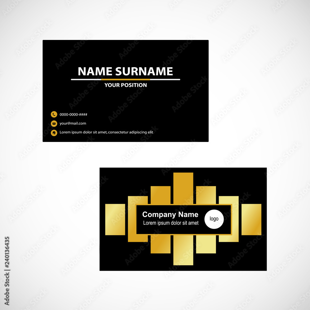 Business card vector Business card vector