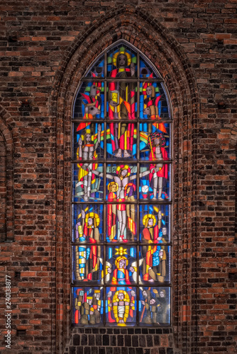 Helsingborg Sankta Maria kyrka Window photo