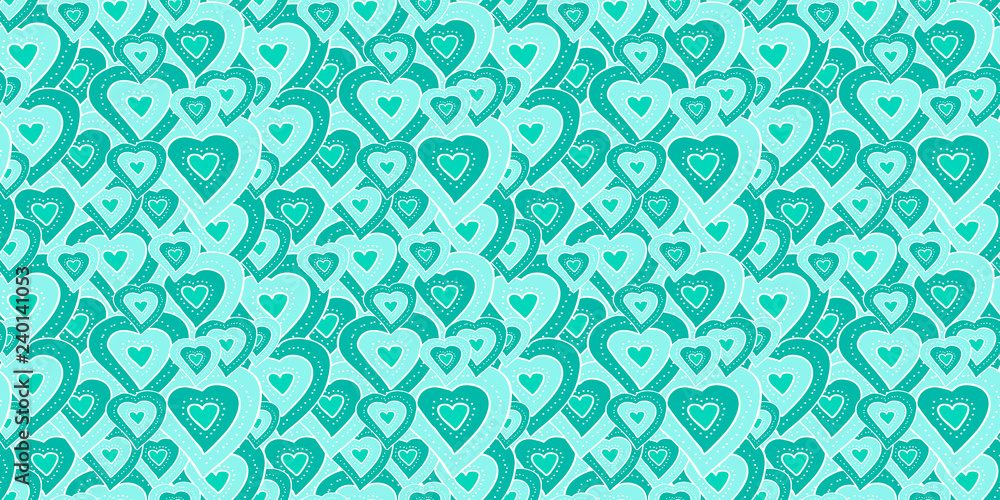 Softness Vector seamless pattern. Hand drawn blue hearts in white outlines. Background for baby bedding, textile, wallpaper, wrapping, card, cover page, web site, banner. Softness Vector seamless pattern. Hand drawn blue hearts in white outlines. Background for baby bedding, textile, wallpaper, wrapping, card, cover page, web site, banner.