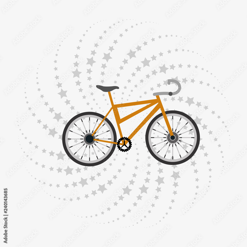 Fototapeta premium bike and cycling related icons image 