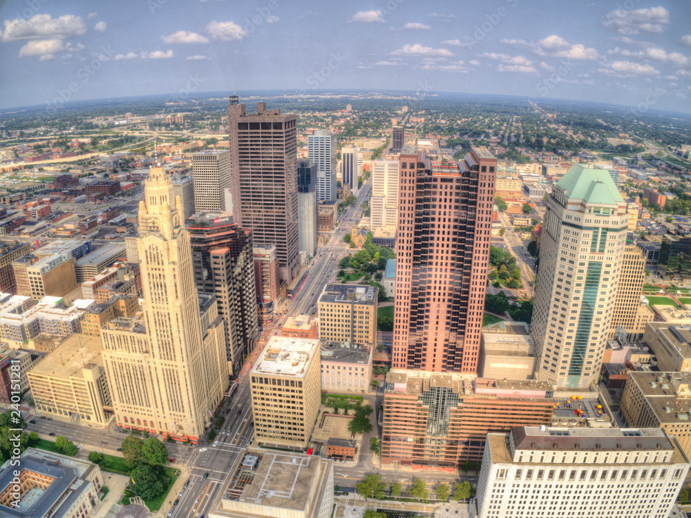 Columbus is a City in central Ohio Stock Photo Adobe Stock
