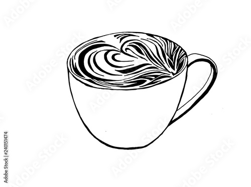 Cup of capuccino