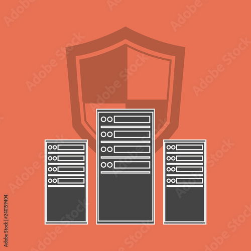 data center related icons image