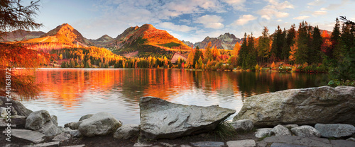 Plakat Szczyrbskie Jezioro w Tatrach