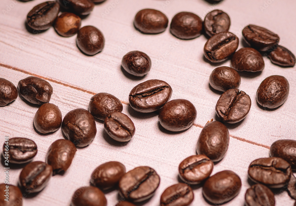 coffee beans closeup
