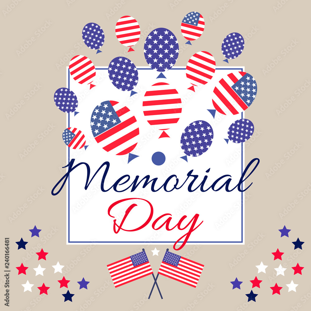Obraz premium Memorial Day9