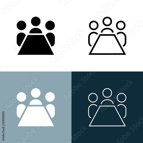 Boardroom Icon Set