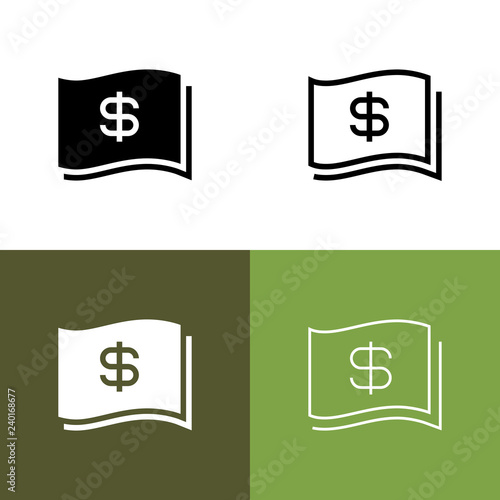 Cash Icon Set