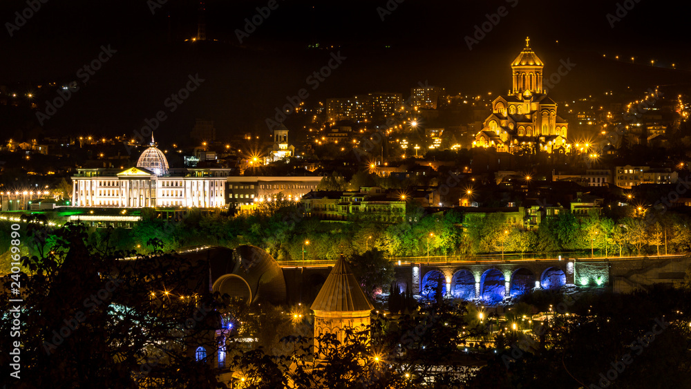 Fototapeta premium Tbilisi, the amazig capital of Georgia