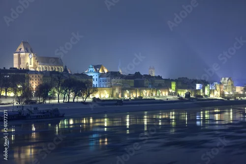 Obraz Toruń i Wisła, Polska