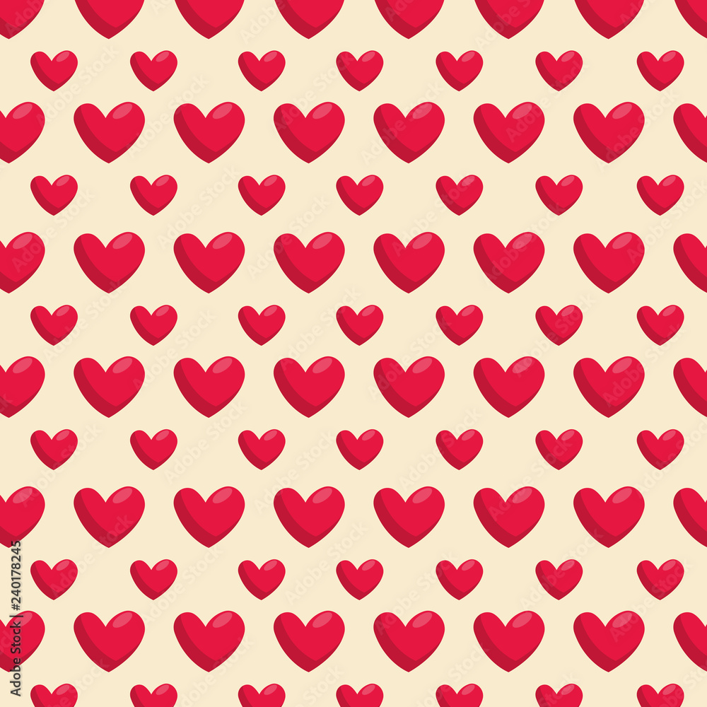 heart shape and love symbol background
