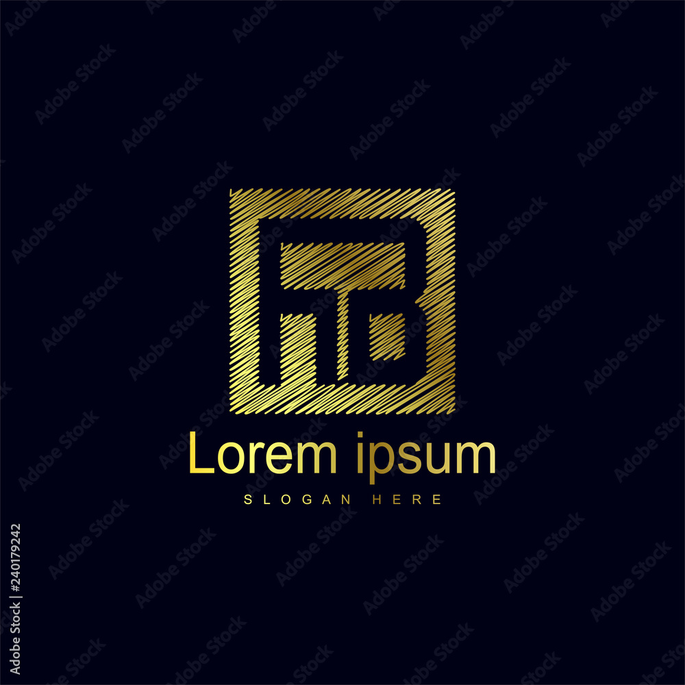 Initial Letter AB Logo Template Vector Design Initial Letter AB Logo Template Vector Design