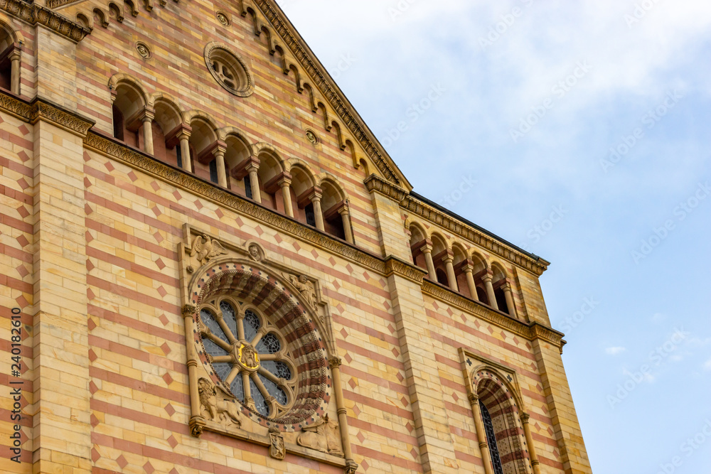 Architectural details of Speyer Cathedral, Speyer, Germany