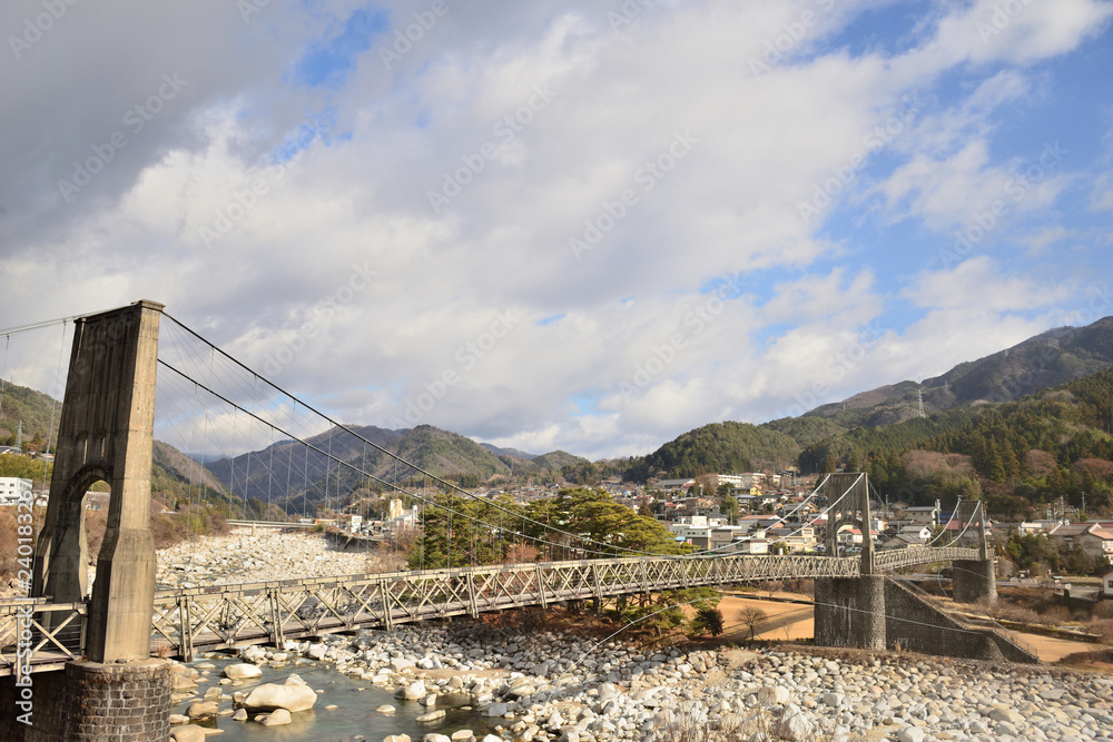 Fototapeta premium 桃介橋