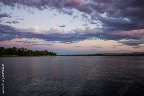 Lake Lowell Idaho during Sunset
