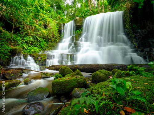 Smooth waterfall