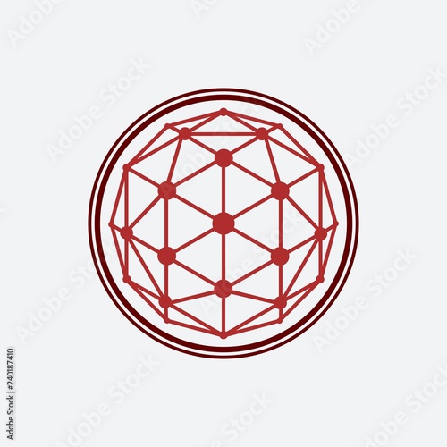 Globe Technology Vector