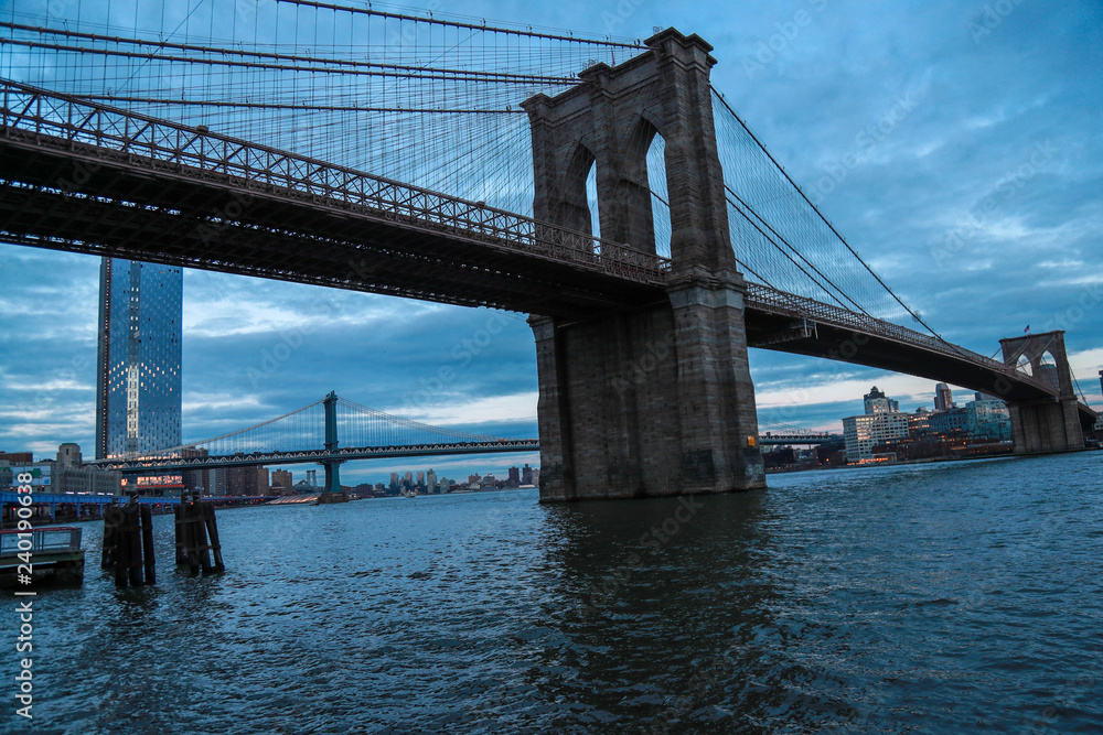 Obraz premium Most Brookliński