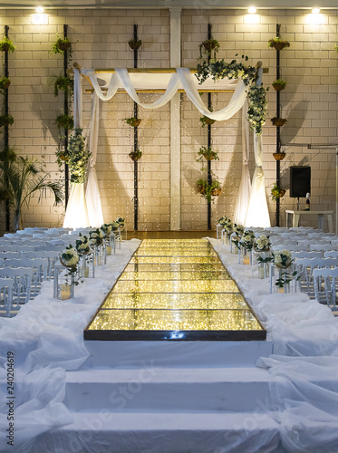 Jewish Hupa , wedding putdoor . photo