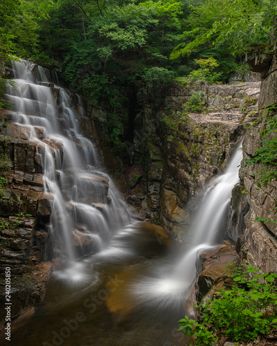 Double Waterfall in South Korea