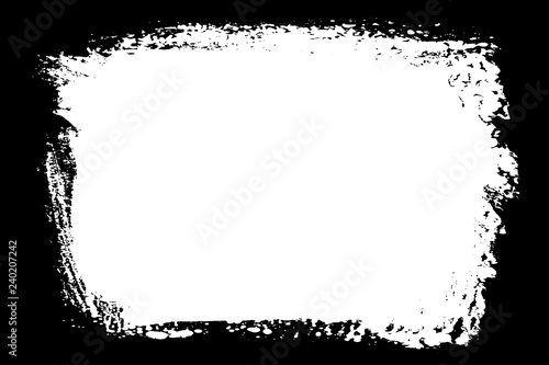 Abstract Decorative Photo Frame / Edge. Type Some Text Inside, Use As Overlay or for Layer Mask.