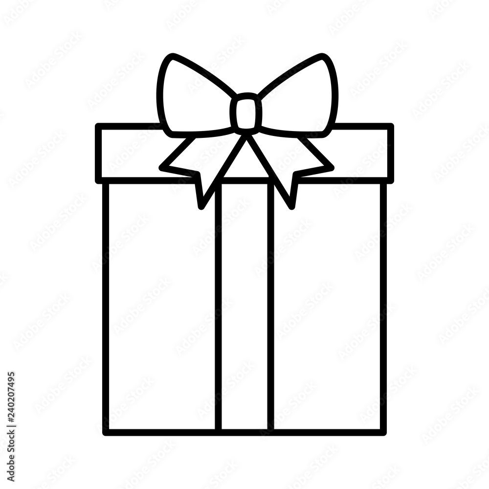 gift box present icon gift box present icon