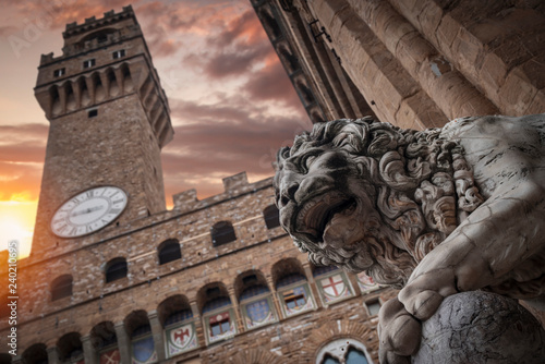 Cuadro en lienzo Palazzo Vecchio