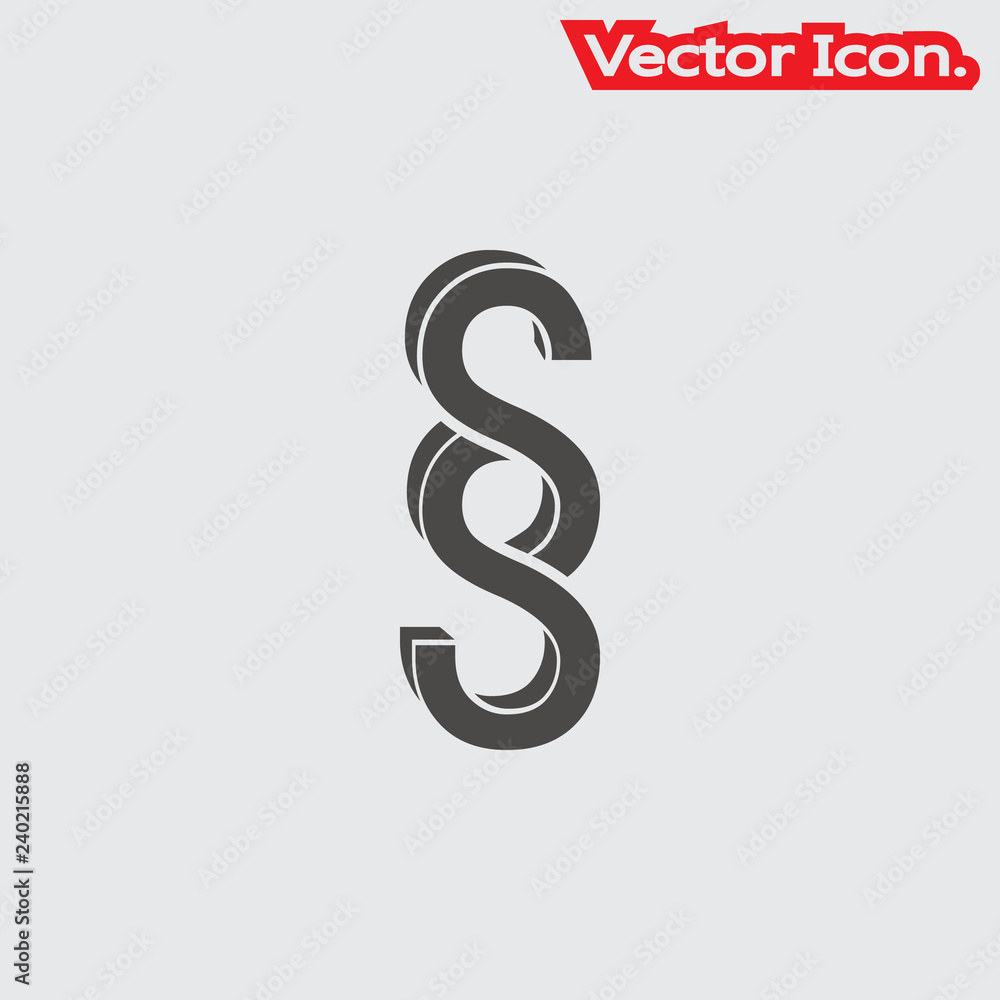 Paragraph icon isolated sign symbol and flat style for app, web and digital design. Vector illustration. Paragraph icon isolated sign symbol and flat style for app, web and digital design. Vector illustration.