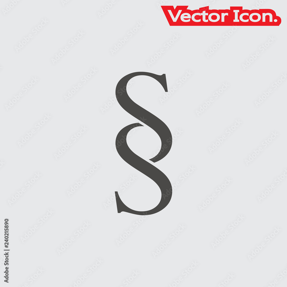 Paragraph icon isolated sign symbol and flat style for app, web and digital design. Vector illustration. Paragraph icon isolated sign symbol and flat style for app, web and digital design. Vector illustration.