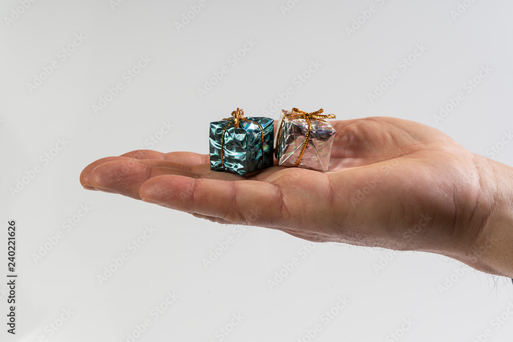 A small gift in the hand
