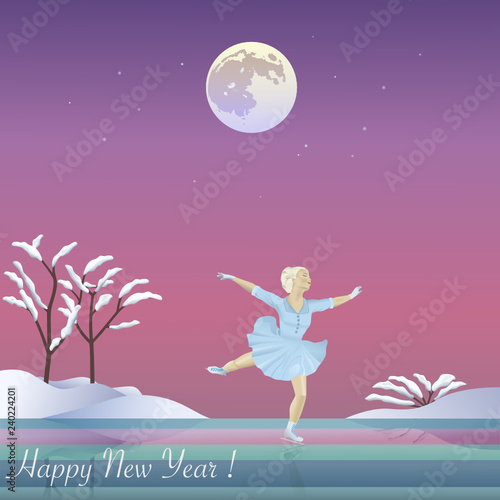 New Year Card © marinapribyl