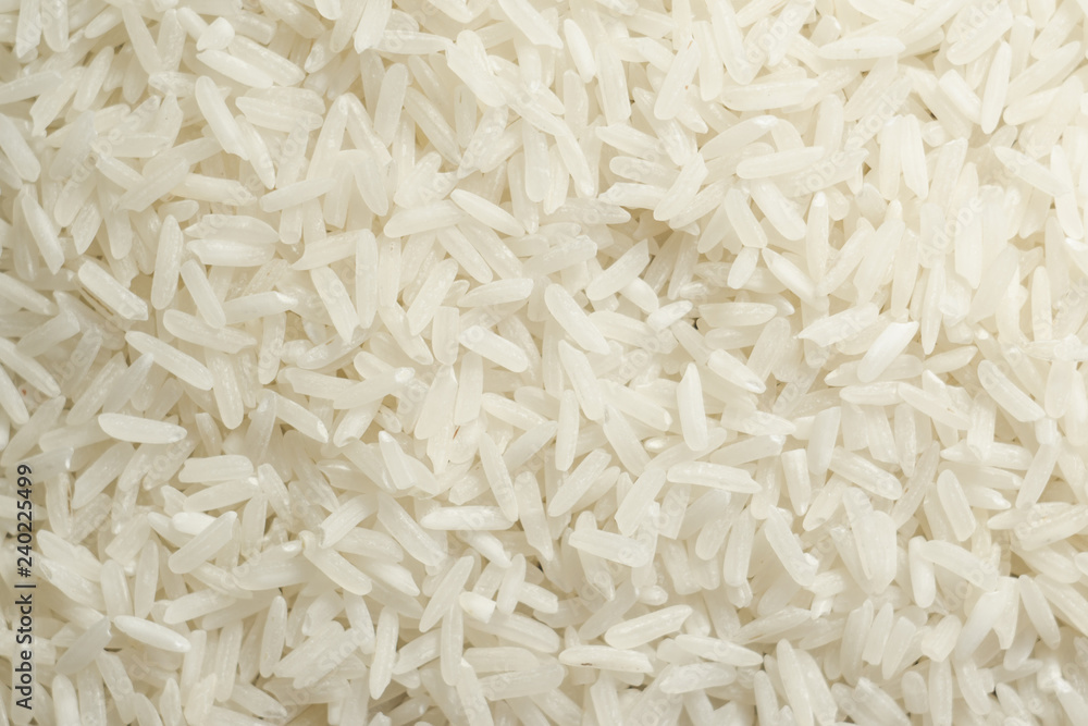Texture of white long grain rice, background Texture of white long grain rice, background