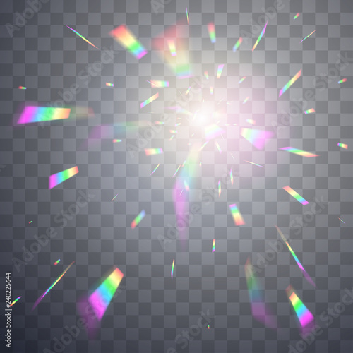 Holographic effect background
