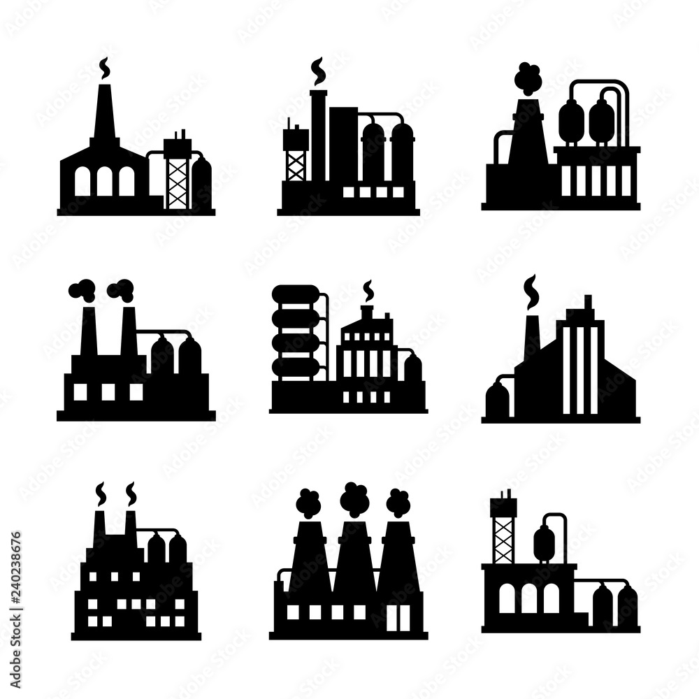 Factory Icon Set