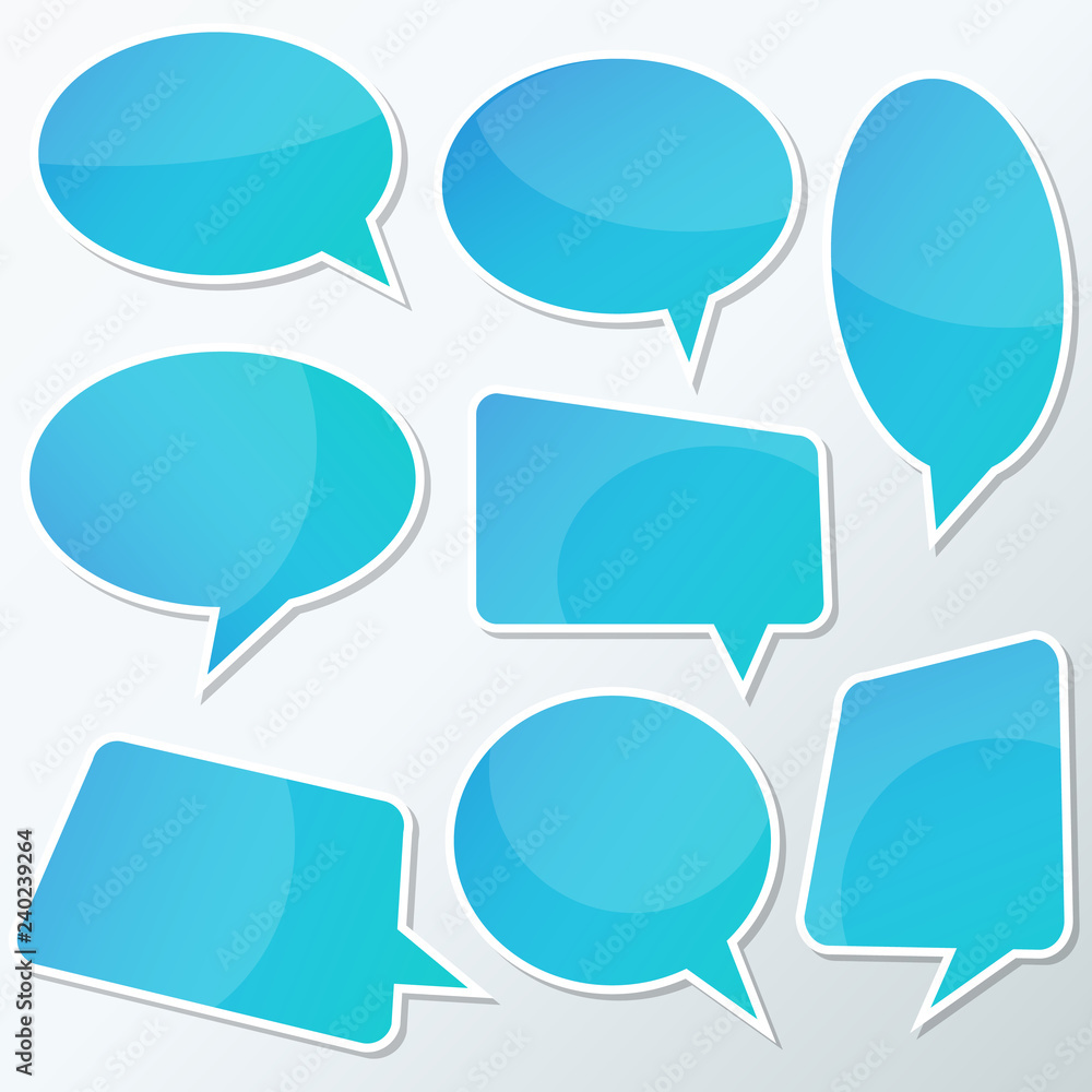 Vector stickers thought, speech bubbles, banner, label, cloud. Coupon sale, offers and promotions vector template. Talk balloon. Quote box. Text, information frame. Banner and badge. Vector stickers thought, speech bubbles, banner, label, cloud. Coupon sale, offers and promotions vector template. Talk balloon. Quote box. Text, information frame. Banner and badge.