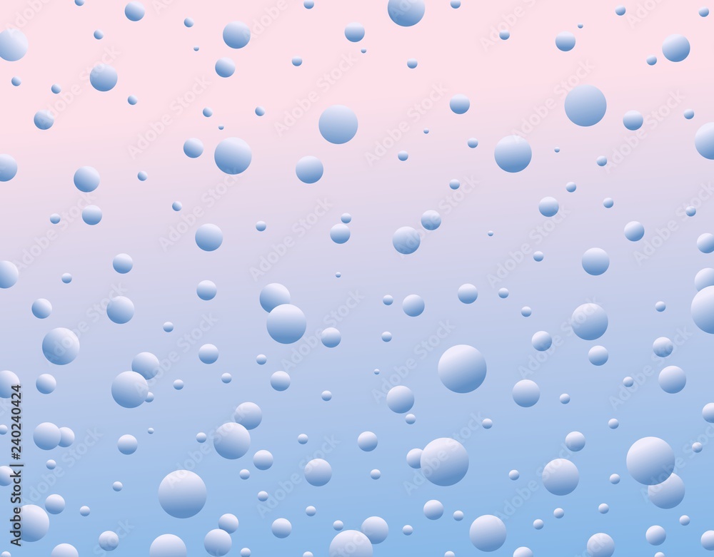 bubbles against the pink-blue sky bubbles against the pink-blue sky