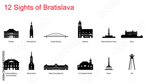 Bratislava Silhouette